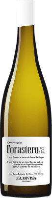 28,95 € Envío gratis | Vino Blanco La Divisa Forastero Seco Ánfora Andalucía España Viognier Bio — Biológico 75 cl Vegano