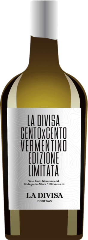 99,95 € 送料無料 | 白ワイン La Divisa Seco — 辛口 限定版 アンダルシア スペイン Vermentino — ヴェルメンティーノ Bio — Eco エコ ビオ オーガニック 75 cl Vegan — ヴィーガン