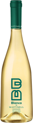 25,95 € Envio grátis | Vinho Branco MasTinell Seco D.O. Penedès Catalunha Espanha Malvasia, Parellada Bio — Ecológico 75 cl Vegano