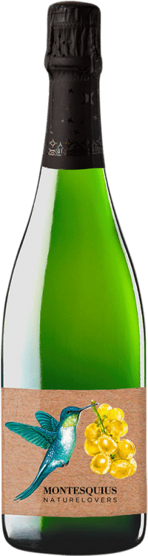 24,95 € Envoi gratuit | Vin Mousseux Blanc Cava Montesquius Naturelovers Brut Nature Réserve D.O. Cava Catalogne Espagne Macabeo — Macabeu, Xarel·lo, Parellada Bio — Écologique 75 cl Végan