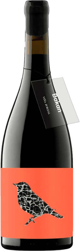 36,95 € Envío gratis | Vino Tinto Viña Zorzal Bakan Seco D.O. Navarra Navarra España Mazuelo 75 cl Vegano