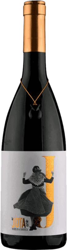 24,95 € Envío gratis | Vino Blanco Díez Gómez Jota Seco Barrica D.O. Toro Castilla y León España Verdejo 75 cl Vegano