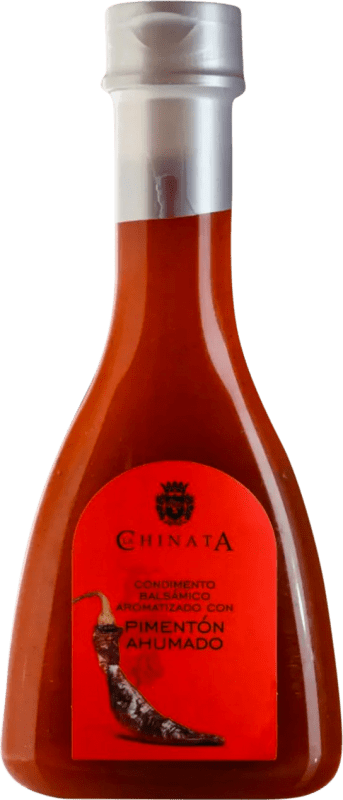 5,95 € 送料無料 | オリーブオイル La Chinata Balsamico — バルサミコ, Crema — クリーム Cáceres スペイン 小瓶 15 cl ガラス Ahumado — スモーク, Pimentón — パプリカ, Aromatizado — 香り付き