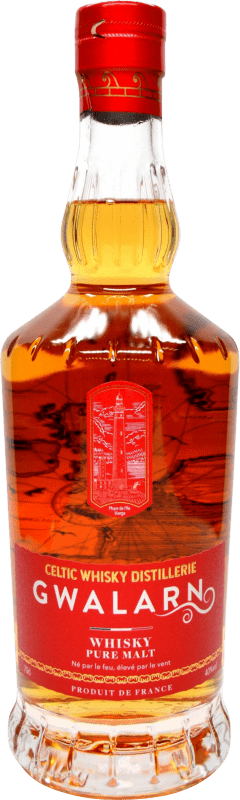 57,95 € Free Shipping | Single Malt Whisky Celtic Gwalarn France 70 cl