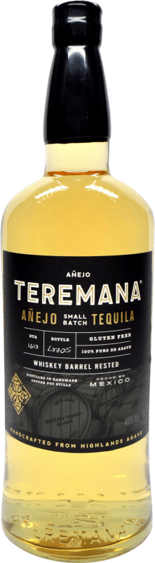 97,95 € Envio grátis | Tequila Teremana de Agave Añejo — Envelhecido México 1 L