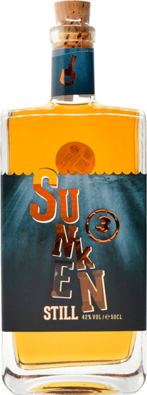 27,95 € 送料無料 | ブレンデッドウイスキー Filliers Sunken Still ベルギー 3 年 ミディアムボトル 50 cl