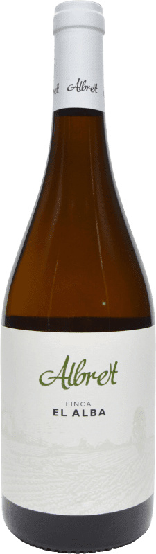 11,95 € Free Shipping | White Wine Albret El Alba D.O. Navarra Navarre Spain Chardonnay 75 cl