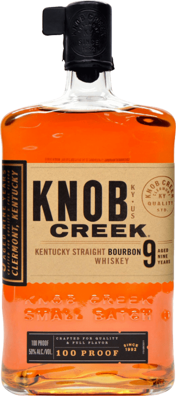 51,95 € Envoi gratuit | Whisky Bourbon Knob Creek 100 Proof États Unis 9 Ans 1 L