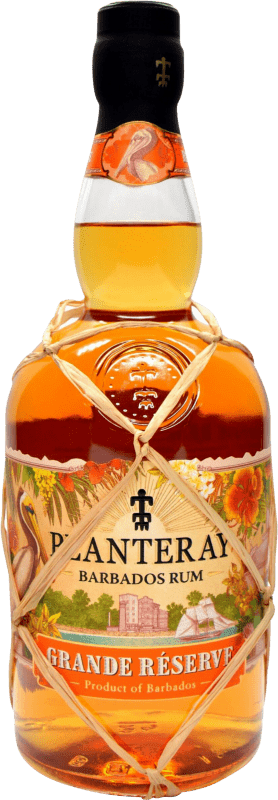 32,95 € Kostenloser Versand | Rum Plantation Rum Planteray Große Reserve — Lange Reifung Barbados 70 cl