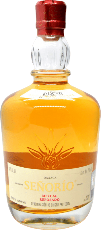 58,95 € Spedizione Gratuita | Mezcal Casa Armando Señorío Reposado Messico 70 cl