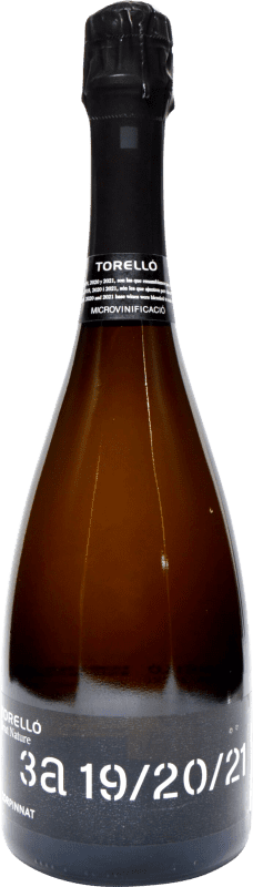 36,95 € Бесплатная доставка | Белое игристое вино Torelló Brut Nature — Брют Натюр D.O. Cava Каталония Испания Macabeo — Макабео, Xarel·lo — Шарелло, Parellada — Парельяда 75 cl