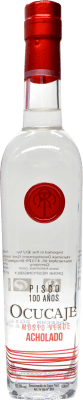 49,95 € Envoi gratuit | Pisco Viña Ocucaje Acholado, Verde — Vert Pérou Bouteille Medium 50 cl Mosto — Moût