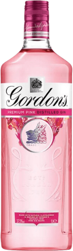18,95 € 免费送货 | 金酒 Gin Gordon's Pink — 粉红 英国 1 L