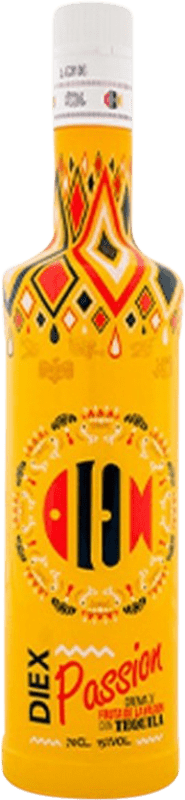 17,95 € Kostenloser Versand | Sahnelikör Diex Mexiko 70 cl Fruit de la Passion — Passionsfrucht, Tequila