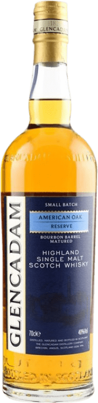 59,95 € 送料無料 | シングルモルトウイスキー Glencadam American — アメリカン, Oak Barrel — オーク樽 ハイランド イギリス 70 cl
