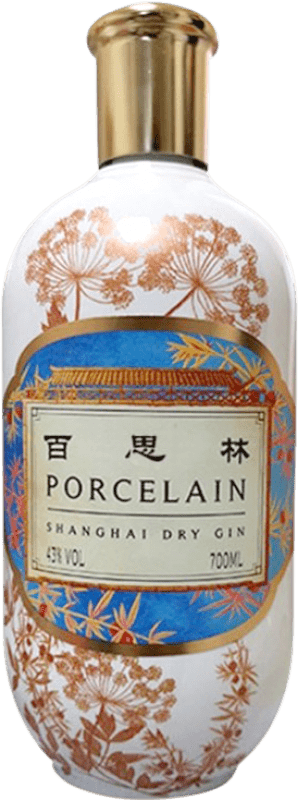71,95 € 送料無料 | ジン Porcelain Shanghai 中国 70 cl
