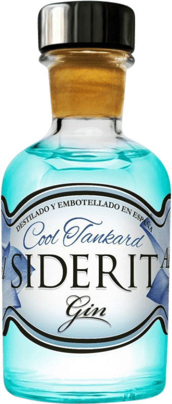 7,95 € Free Shipping | Genever Gin Siderit Cooltankard Spain Miniature Bottle 5 cl