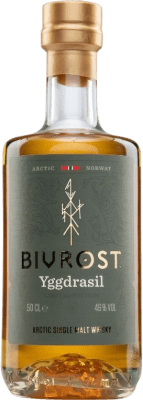 116,95 € Envío gratis | Whisky Single Malt Aurora Yggdrasil Edición Limitada Noruega Botella Medium 50 cl