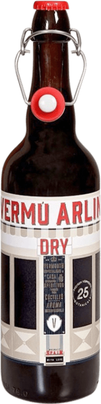 10,95 € Envío gratis | Vermut Arloren Arlini Dry — Seco España 75 cl