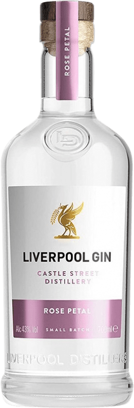 49,95 € 免费送货 | 金酒 Gin Liverpool Petal 英国 70 cl Roses — 玫瑰