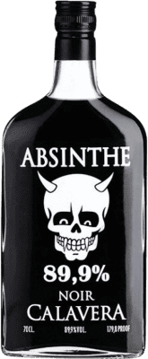 36,95 € Envío gratis | Absenta Inlima Calavera, Noir — Negro España 70 cl