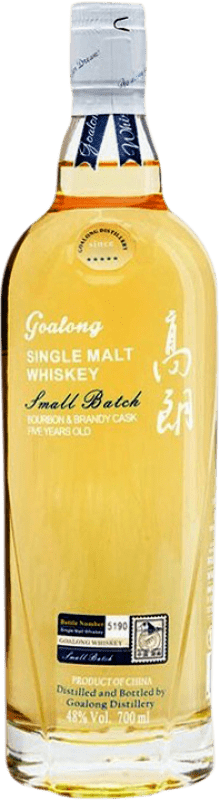 87,95 € 免费送货 | 单一麦芽威士忌 Goalong Bourbon & Brandy Cask Finish — 橡木桶陈酿收尾 中国 5 岁 70 cl