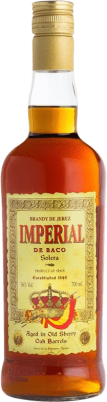 18,95 € Envío gratis | Brandy Dios Baco Solera, Imperial Andalucía España 70 cl