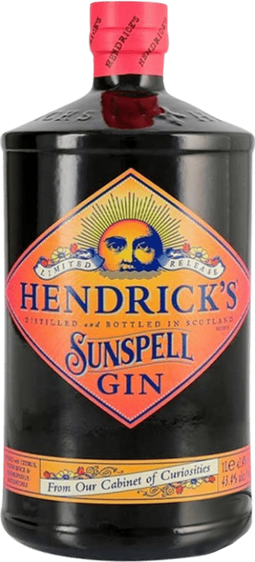 64,95 € 送料無料 | ジン Hendrick's Sunspell スコットランド イギリス 1 L