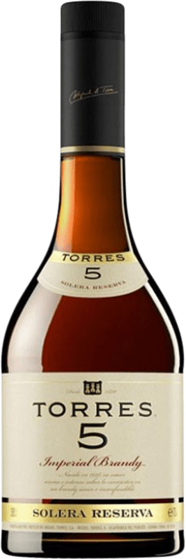 45,95 € 送料無料 | ブランデー Torres レセルバ カタロニア スペイン 5 年 スペシャルボトル 1,5 L