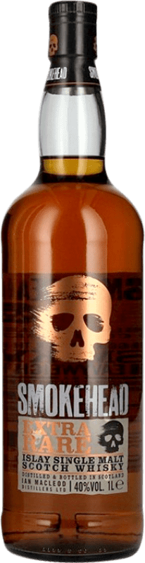 58,95 € Free Shipping | Single Malt Whisky Ian Macleod Smokehead Extra, Rare Islay United Kingdom 1 L