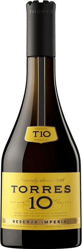 24,95 € Spedizione Gratuita | Brandy Torres Imperial — Imperiale Riserva Catalogna Spagna 10 Anni 1 L