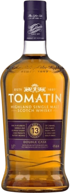 79,95 € 免费送货 | 单一麦芽威士忌 Tomatin Double Cask — 双桶 高地 英国 13 岁 1 L