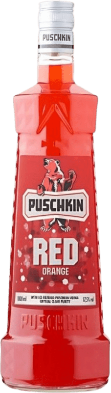 15,95 € Envio grátis | Vodka Puschkin Alemanha 1 L Red Orange — Laranja Vermelha
