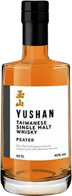 71,95 € Spedizione Gratuita | Whisky Single Malt Nantou Yushan Cask Finish — Affinato in Botte, Peated — Torbato Taiwan Bottiglia Medium 50 cl