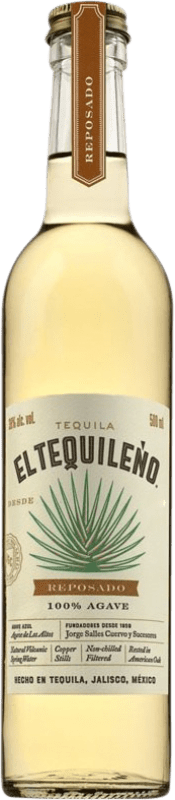 35,95 € 免费送货 | 龙舌兰酒 El Tequileño Reposado — 雷波萨多 哈利斯科 墨西哥 中瓶装 50 cl