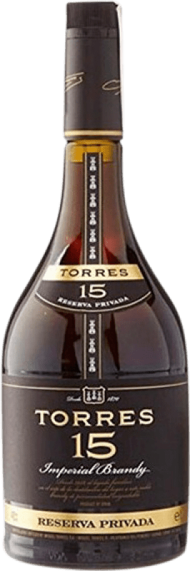 55,95 € Envío gratis | Brandy Torres Gran Reserva Cataluña España 15 Años 1 L