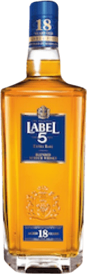 92,95 € 送料無料 | ブレンデッドウイスキー Bardinet Label 5 スコットランド イギリス 18 年 70 cl
