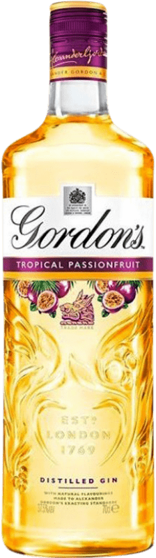 19,95 € 免费送货 | 金酒 Gin Gordon's 英国 70 cl Passion Fruit — 百香果, Tropical — 热带风味