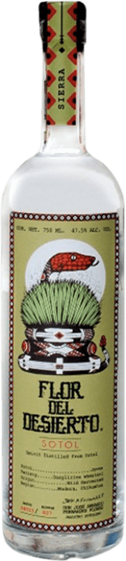 118,95 € 送料無料 | テキーラ Flor del Desierto Sotol Sierra Blanco — 白 メキシコ 70 cl