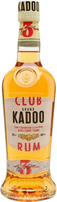 32,95 € 送料無料 | ラム Grand Kadoo Golden — ゴールデン バルバドス 3 年 70 cl