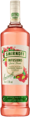 19,95 € 送料無料 | ウォッカ Smirnoff Infusions イギリス Organic — 有機 1 L Raspberry — ラズベリー