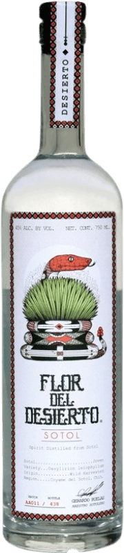 98,95 € Envío gratis | Tequila Flor del Desierto Sotol Desierto Blanco México 70 cl
