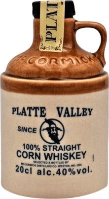 21,95 € 送料無料 | バーボンウイスキー McCormick Platte Valley アメリカ 3 年 小瓶 20 cl Corn — トウモロコシ