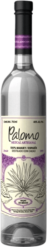 99,95 € Spedizione Gratuita | Mezcal Palomo Oaxaca Messico 70 cl Cacao