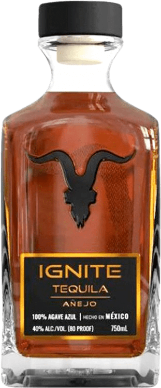 87,95 € Envío gratis | Tequila Ignite Añejo Jalisco México 70 cl