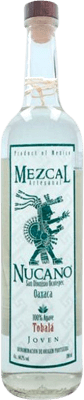 101,95 € Spedizione Gratuita | Mezcal Nucano Giovane Oaxaca Messico Agave Tobalá 70 cl