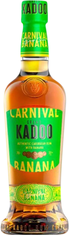 32,95 € Envio grátis | Rum Grand Kadoo Carnival Barbados 70 cl Banana