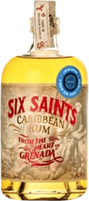 76,95 € Kostenloser Versand | Rum Six Saints Virgin Oak Cask — Eichenfass Grenada 70 cl