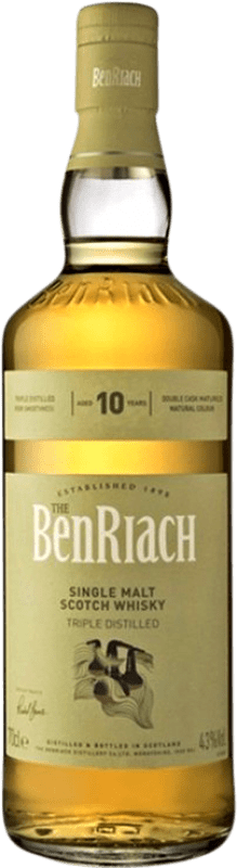 79,95 € Envío gratis | Whisky Single Malt The Benriach Triple Distilled Triple Malt — Triple Malta Speyside Reino Unido 10 Años 70 cl