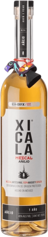 98,95 € Spedizione Gratuita | Mezcal Tlacolula Xicala Añejo — Invecchiato Oaxaca Messico 70 cl